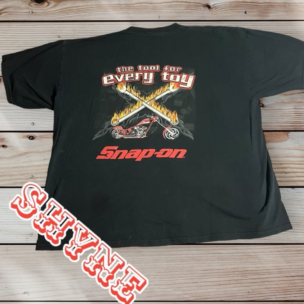 Vintage Snap On T Shirt  XXL - Decent  Condition